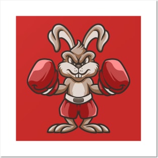 RABBIT BOXER Posters and Art